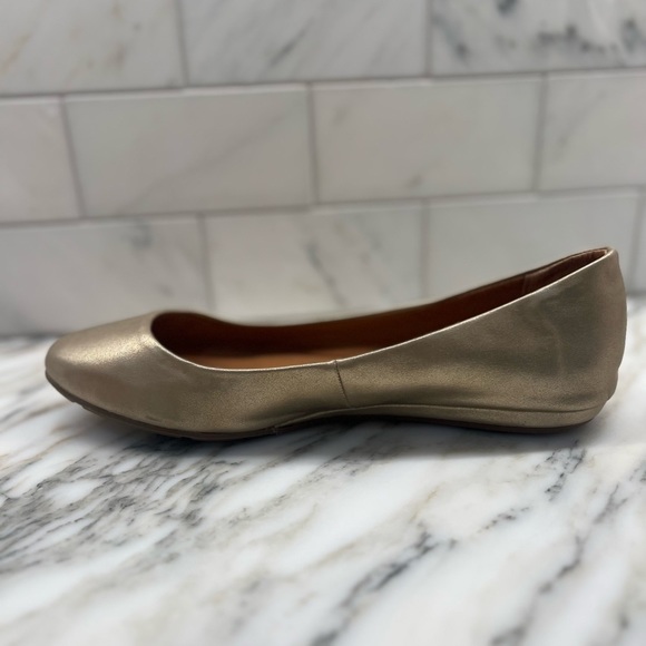 American Rag Ellie Gold Metallic Ballet Flats, Created for Macy's Women's Shoes - Picture 5 of 11